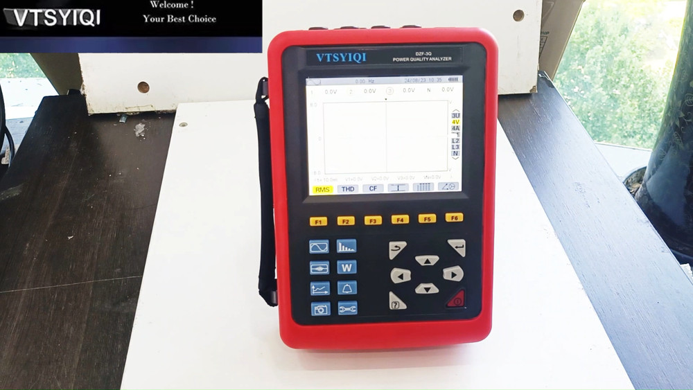 Power Quality Testing Power Quality Analyzer DSP Operating Frequency 200MHz