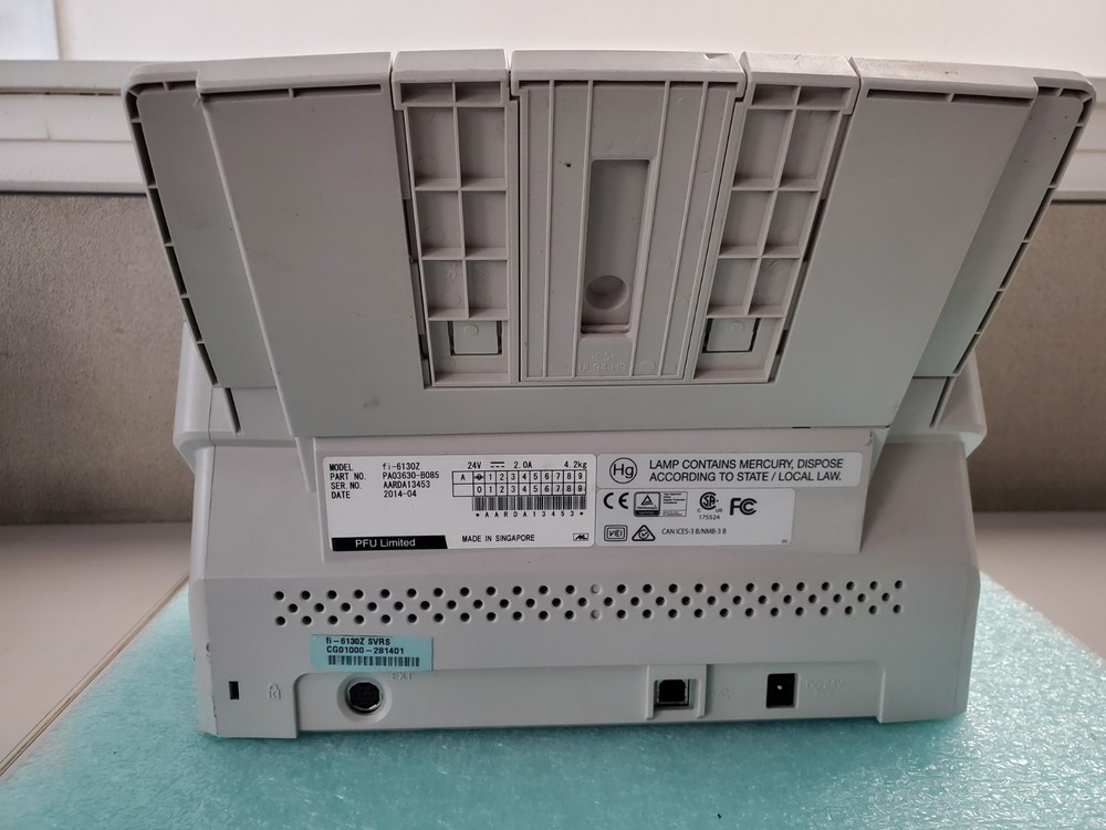 Fujitsu Fi-6130Z Duplex Desktop Document Scanner | O215