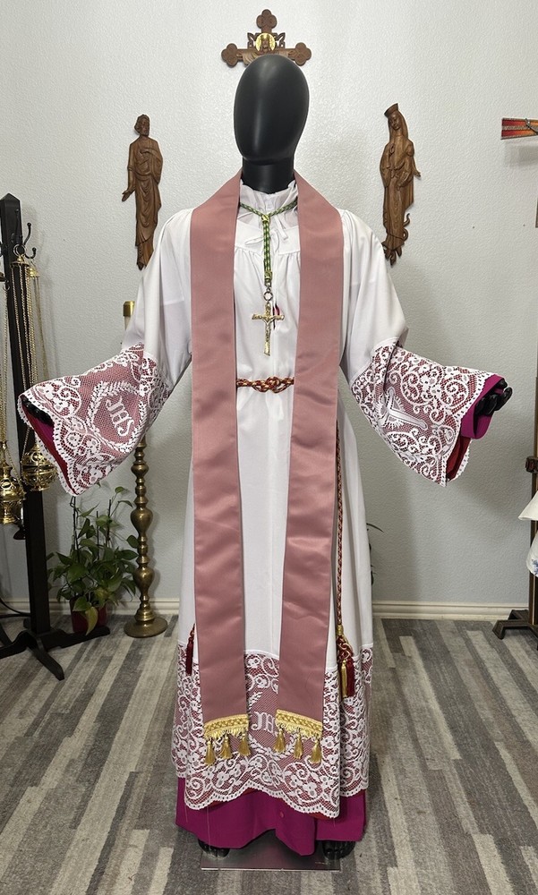 ROSE CHASUBLE + STOLE ROSE000