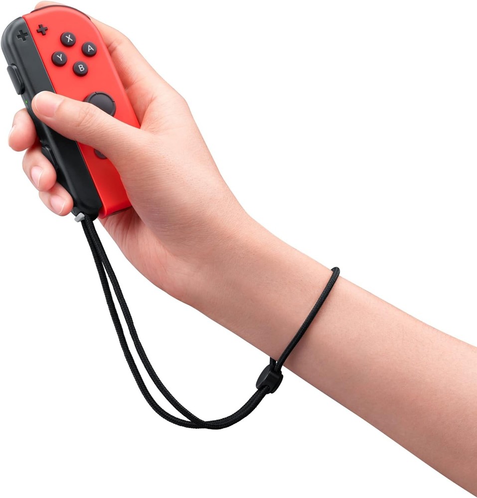 MOSAHOLL Wrist Strap for Switch Joycon – 2 Pack Lanyard Replacement Black