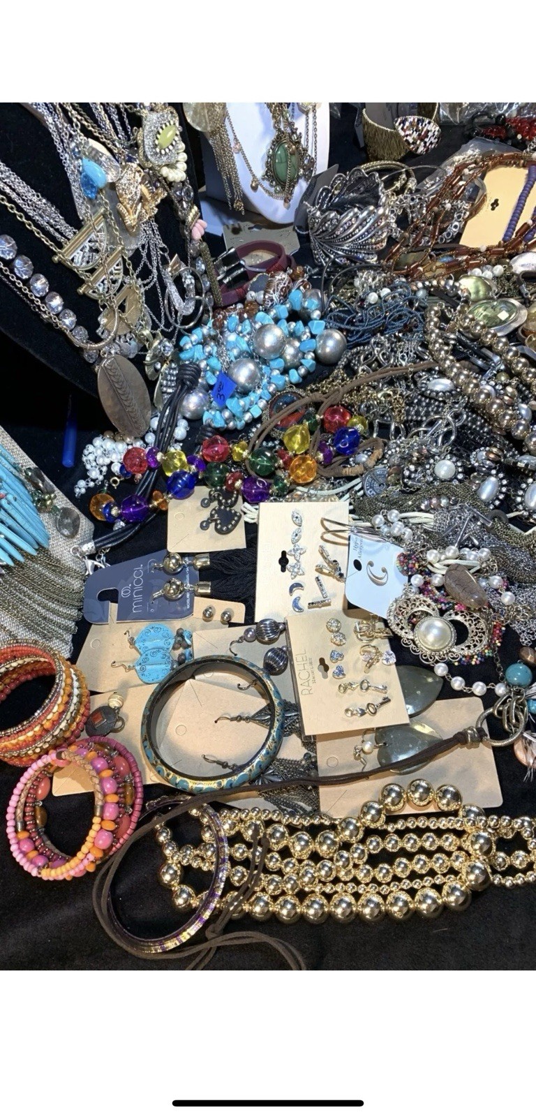 6+ Lbs. POUNDS Unsearched Huge Lot Jewelry Vtg-Now Junk Art Craft Treasure Hunt