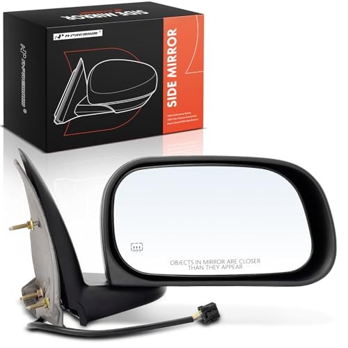 Passenger Side Power Door Mirror - Compatible with Dodge Durango 2004-2009 -
