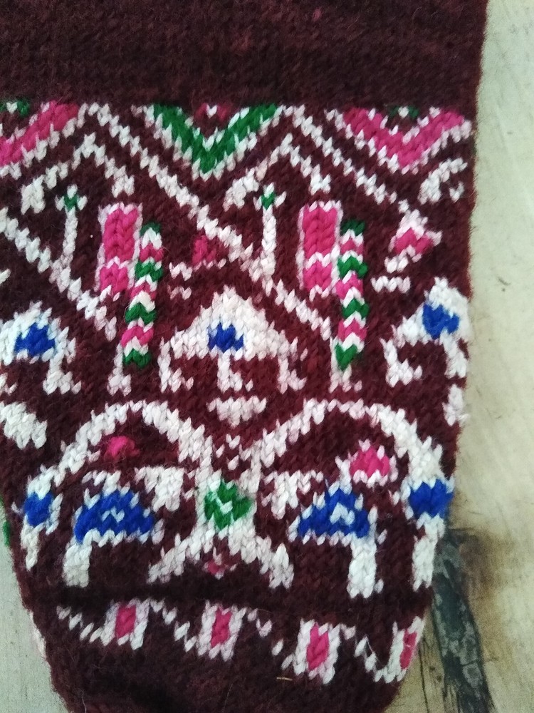 Vintage Hand Knit Turkish Wool Socks
