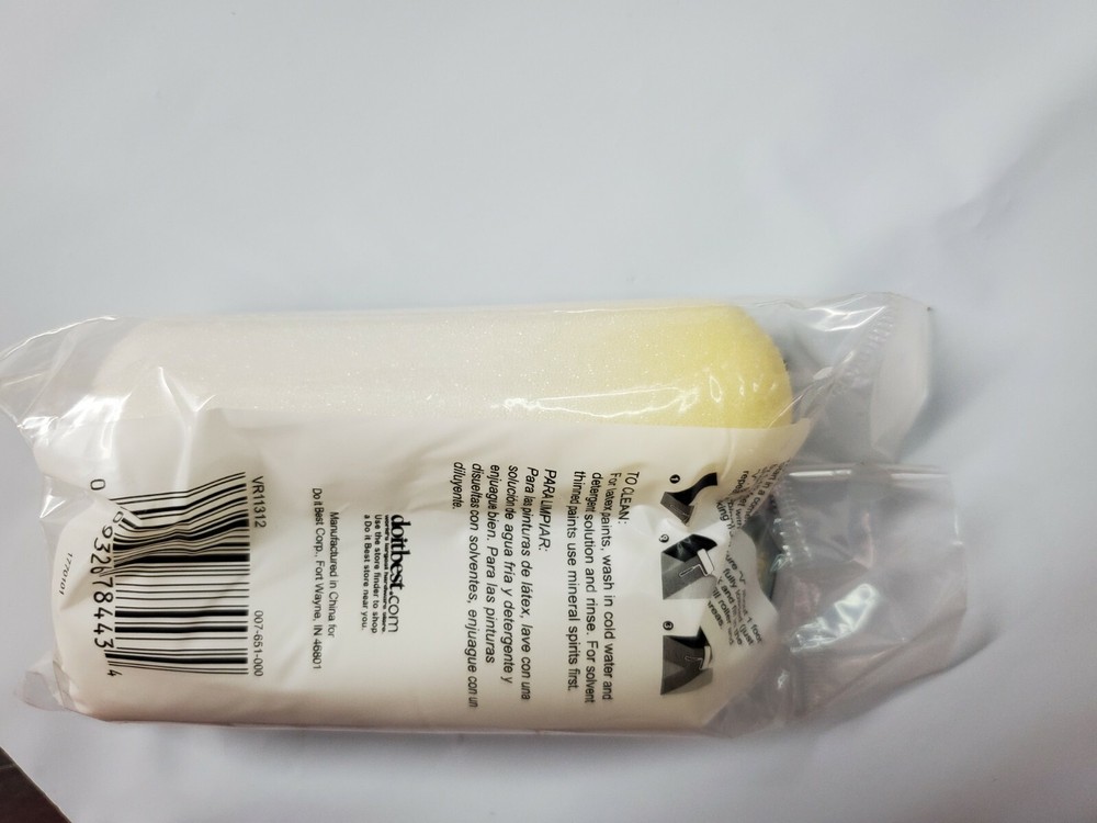 Do it Best 4" Foam Mini-Rollers, 2 Pack Refill (B)