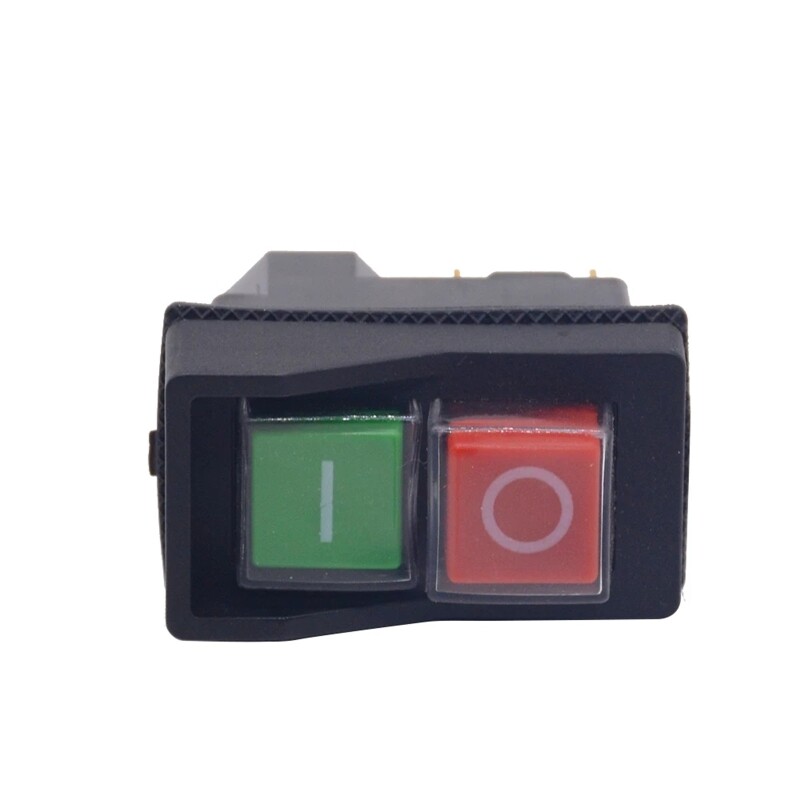 4 Pin 16A Push Button Switch Industrial Electromagnetic Pushbutton Switch