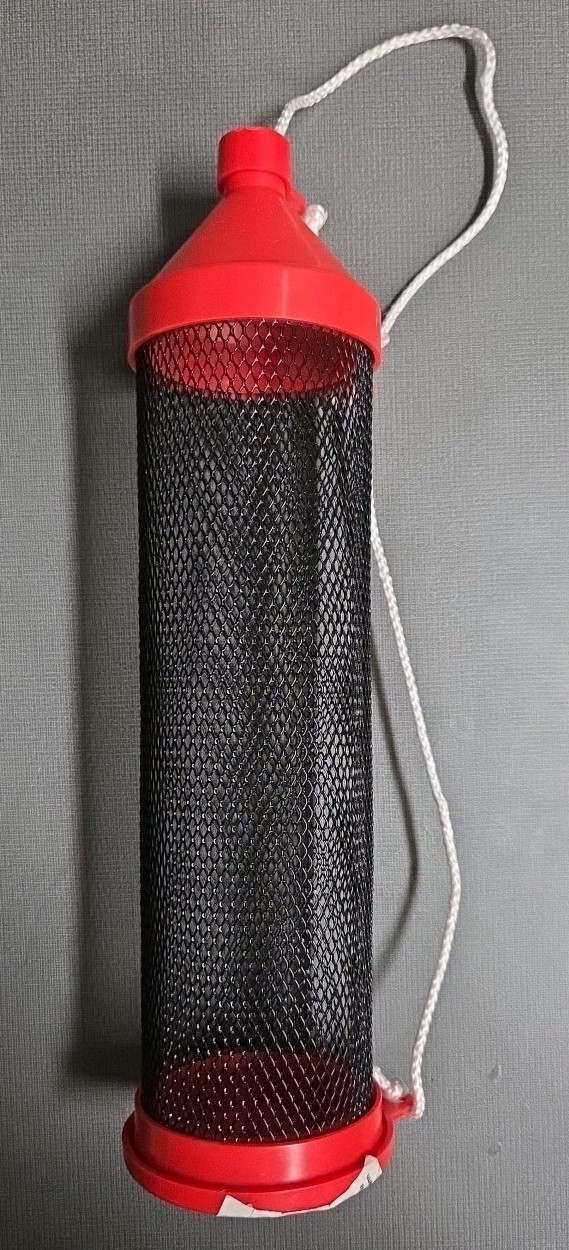 Rebelfin - CRICKET CAGE - live bait fishing container tube cup FREE SHIPPING