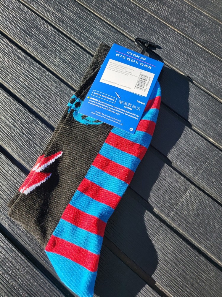 David Bowie Official Merchandise Socks