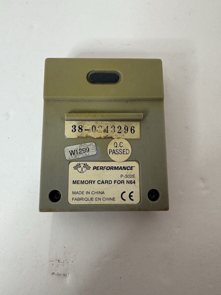 N64 Memory Card With Case