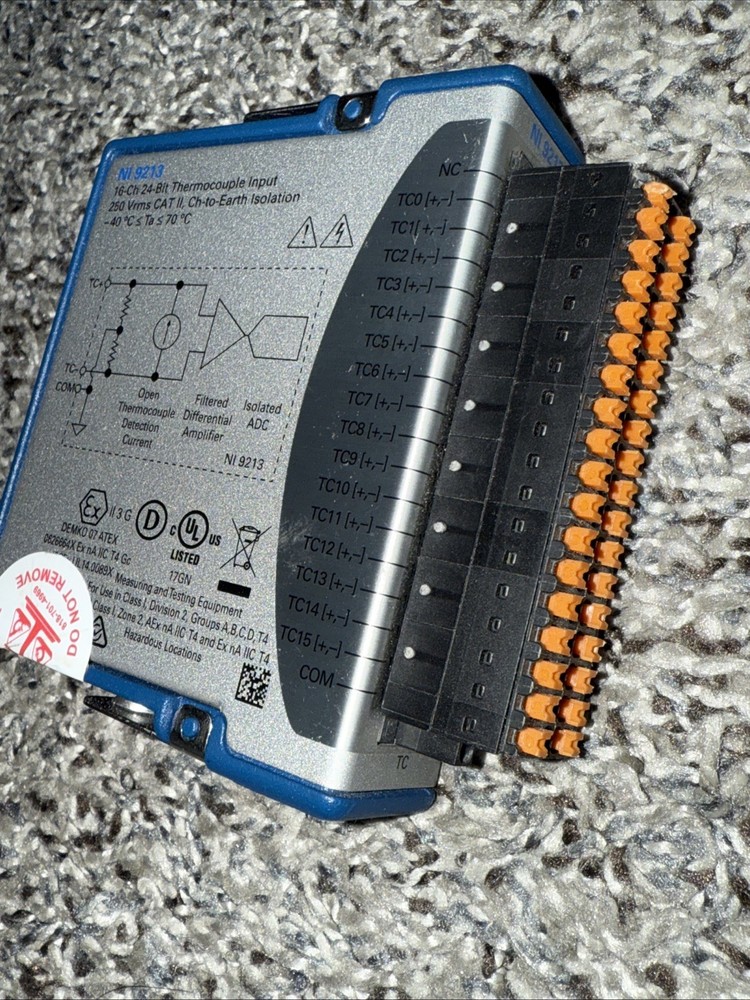 National Instruments NI 9213 cDAQ Temperature / Thermocouple Input Module