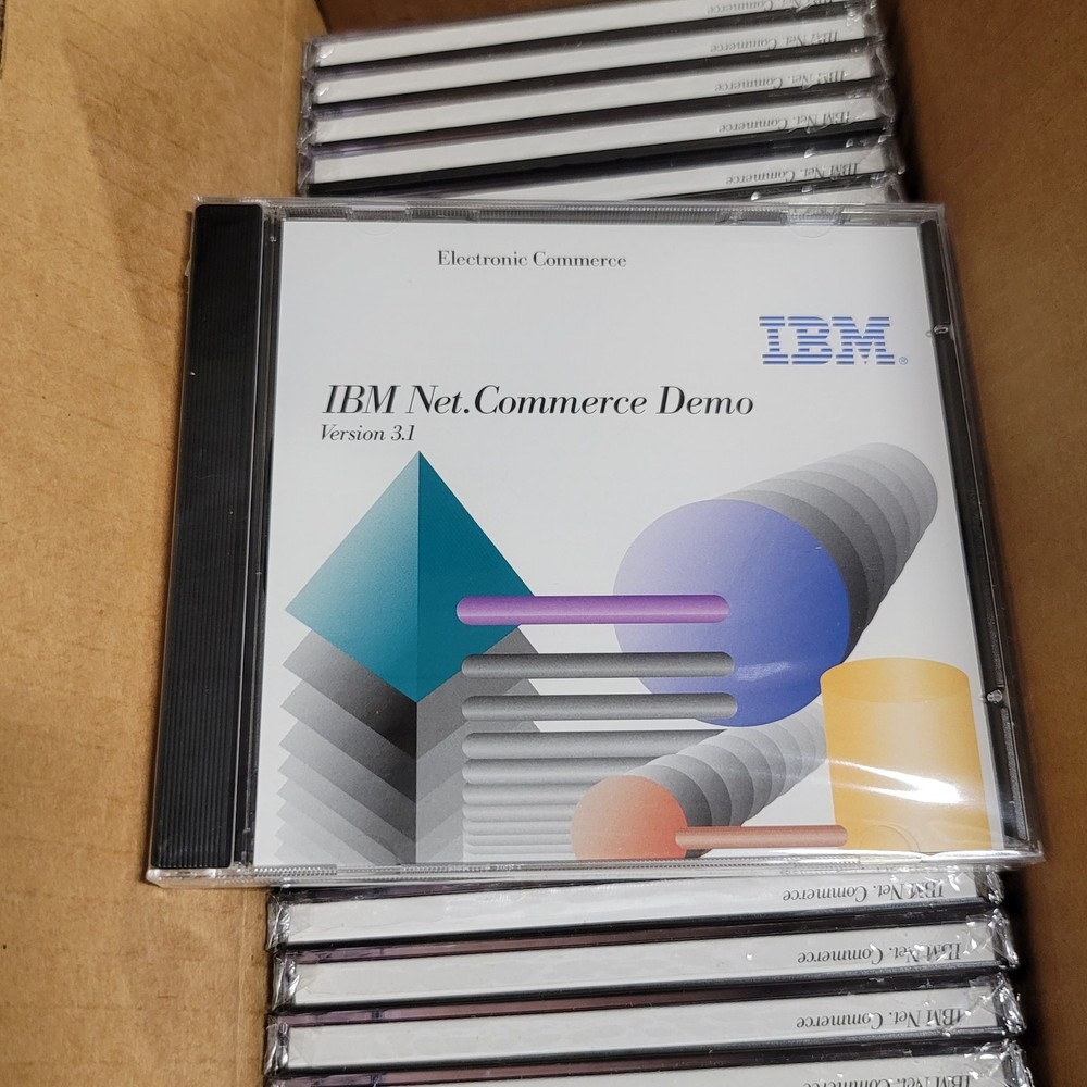 IBM Net. Commerce Demo Version 3.1 CD-ROM Software Electronic Commerce   SEALED
