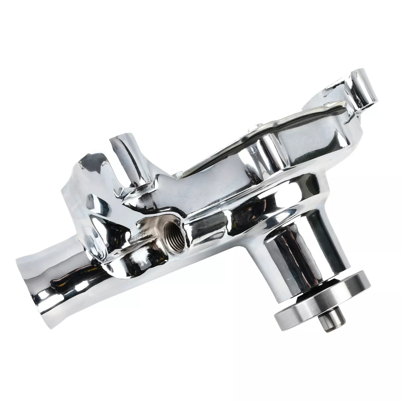 High Volume Chrome Short Water Pump For Small Block Chevy SBC 283 305 327 350