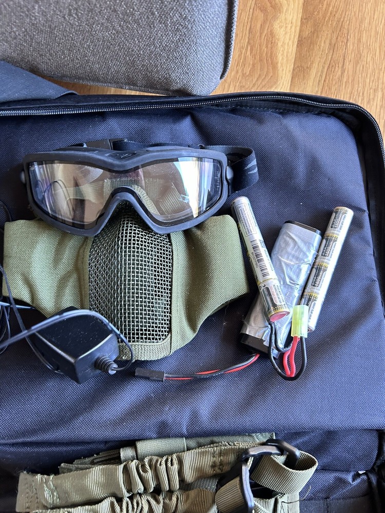 airsoft gun full kit
