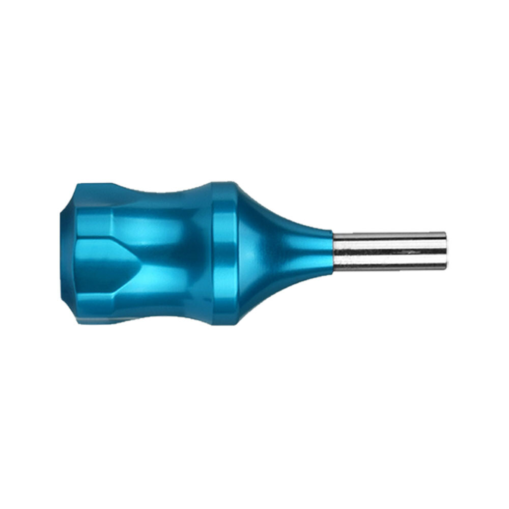 Light Blue 30mm Tattoo Zinc Alloy Cartridge Grip With 78mm Needle Plunger HOT
