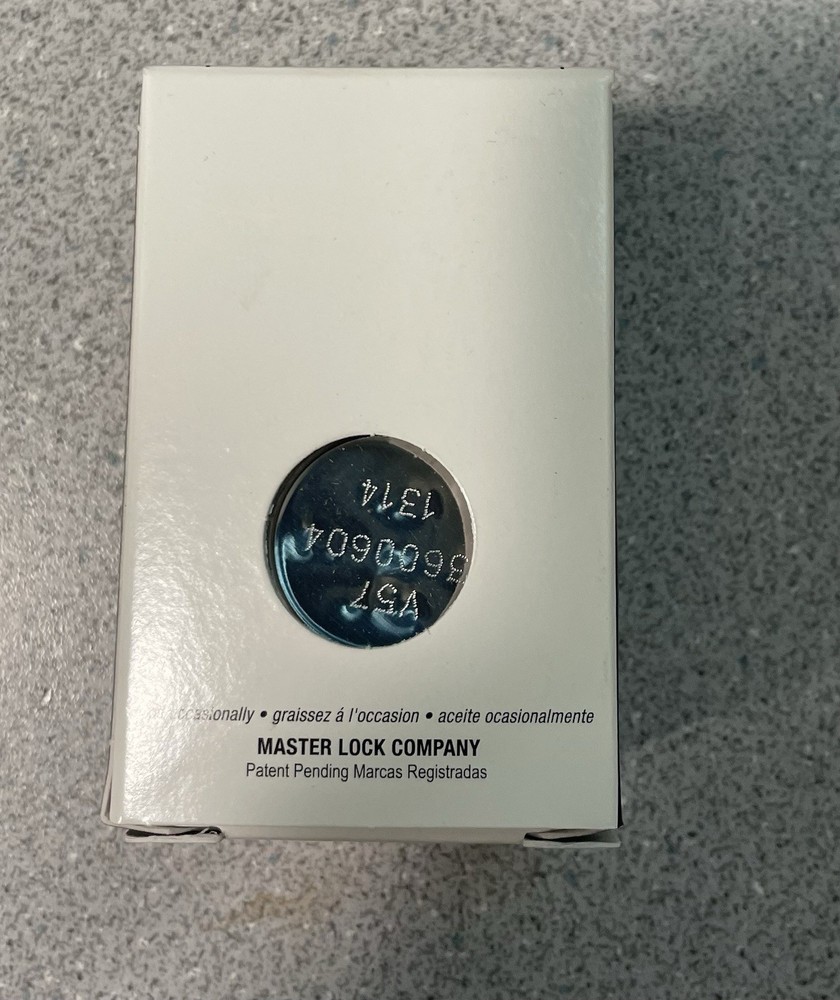 Master Lock Padlock Block Guard 1525 Combination Lock New In Box