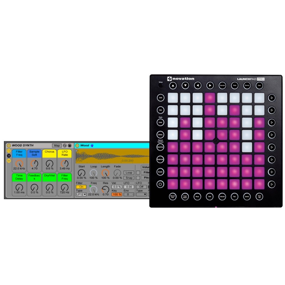 Novation Launchpad Pro USB MIDI Ableton Live Performance Sample Pad Controller