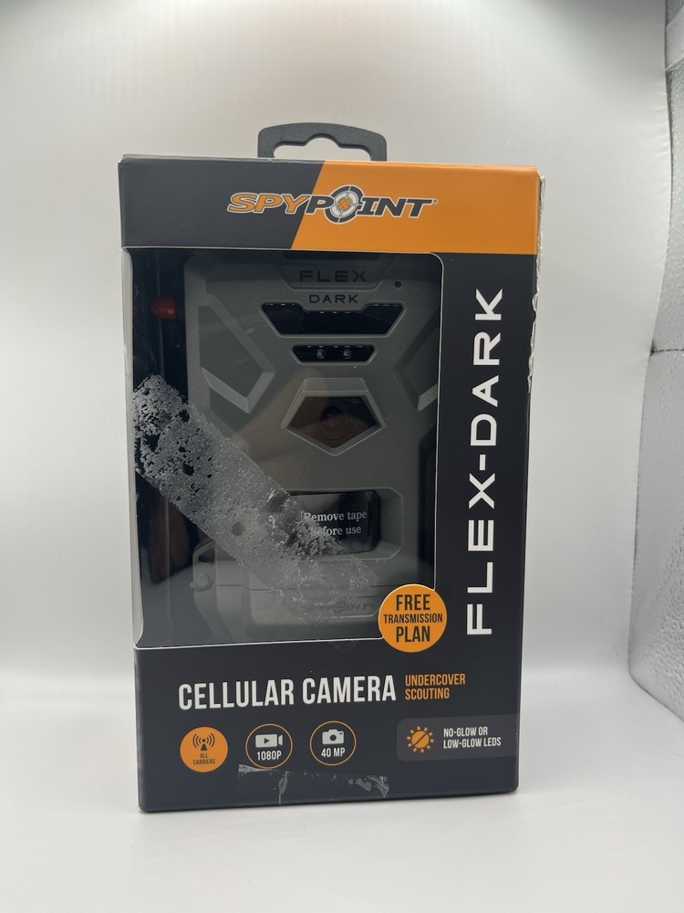 SPYPOINT Flex-Dark Cellular Trail Camera (FLEX-DARK) New  SEALED