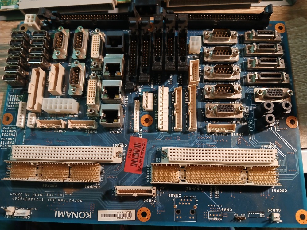 Konami Podium KP3 Backplane