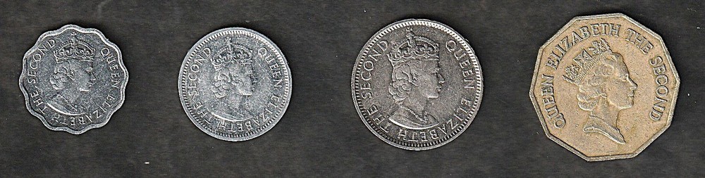Belize Coins--20th Century