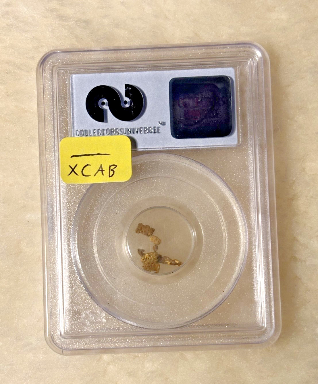 California Gold Rush PCGS S.S. Central America - 0.5 grams of GOLD.