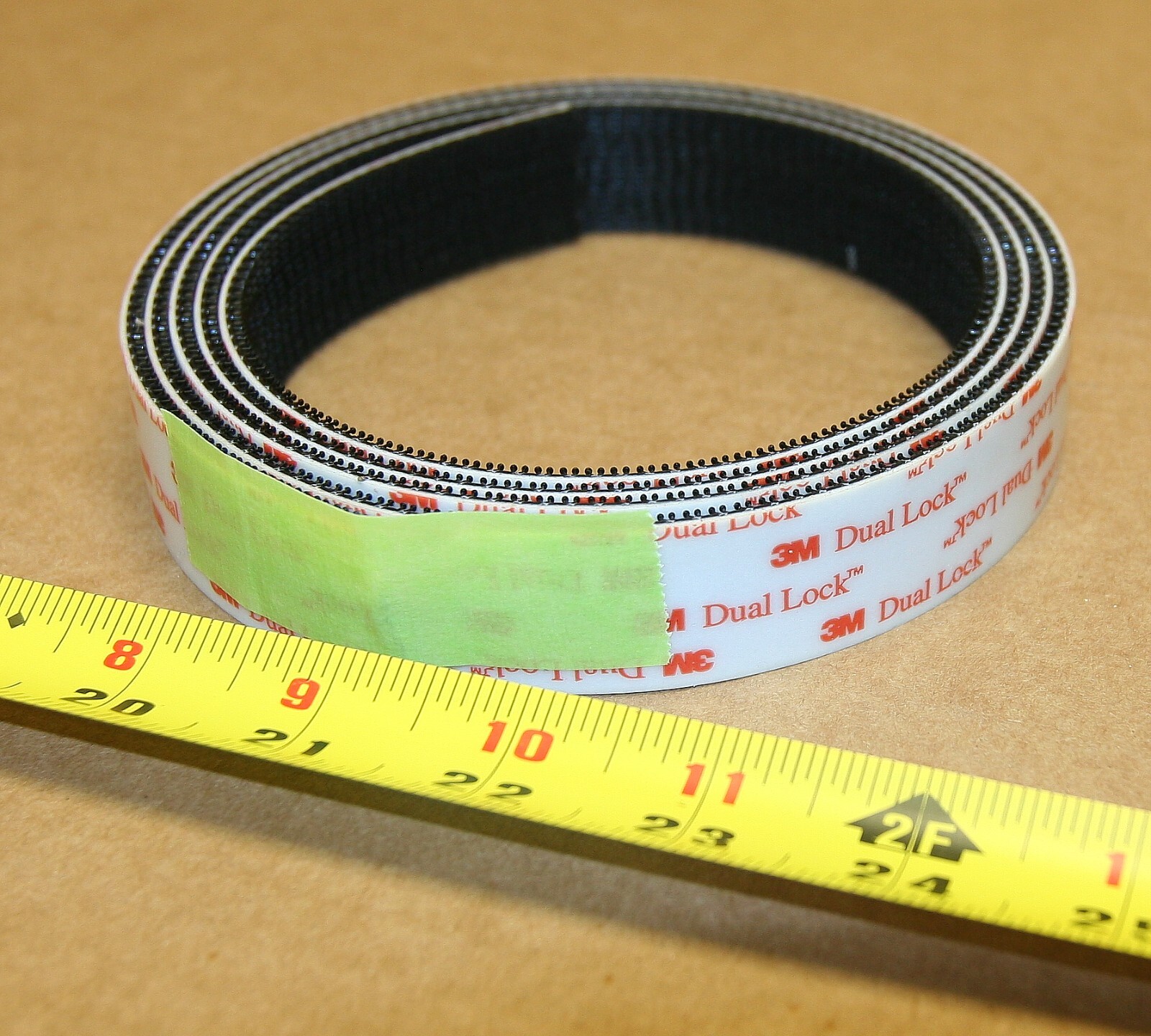 3M SJ3550 dual lock fastener type 250 -  3 feet ( 36" x 1" roll ) - New