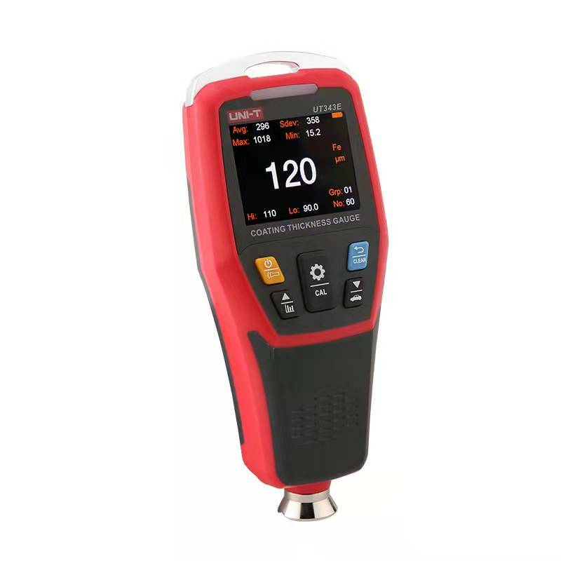 UT343E Coating Thickness Gauge Bluetooth APP 2'' Color TFT Screen