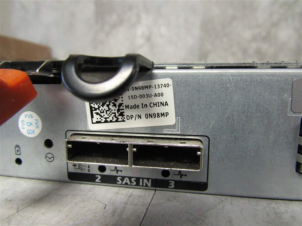 Dell E02M PowerVault MD3200 / MD3220 SAS RAID Controller N98MP E02M001 0N98MP