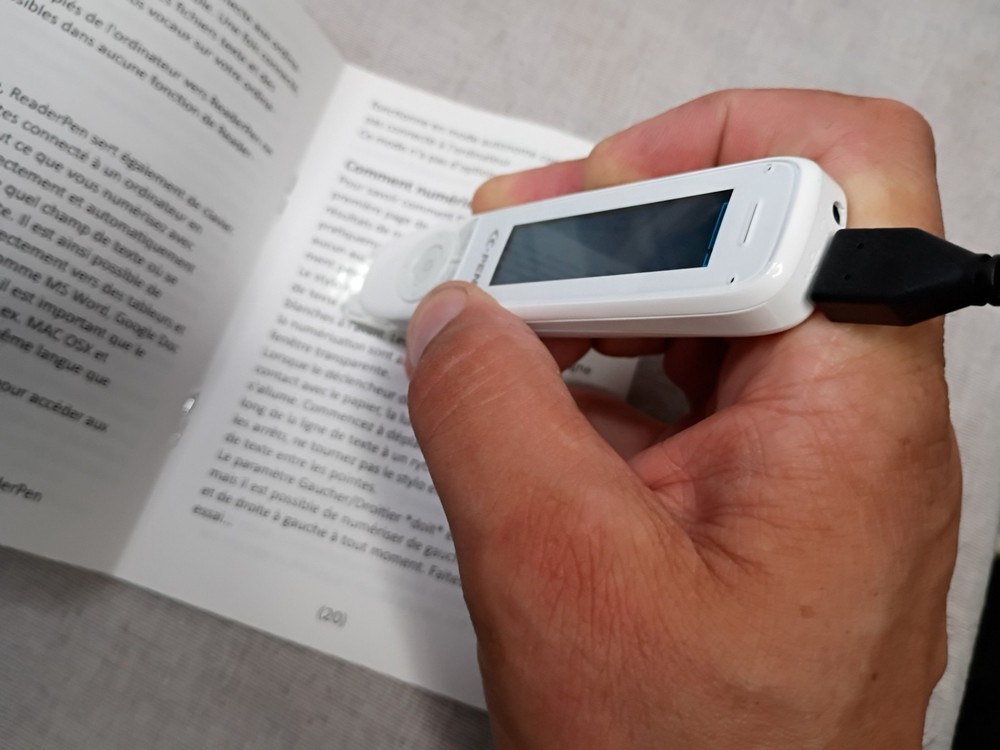 C Pen ReaderPen Text to Speech Reader Pen OCR - Battery doesn't hold charge