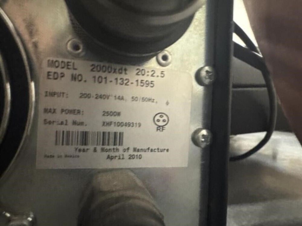 Emerson / Branson Ultrasonic Welding System Controller Model 2000xdt
