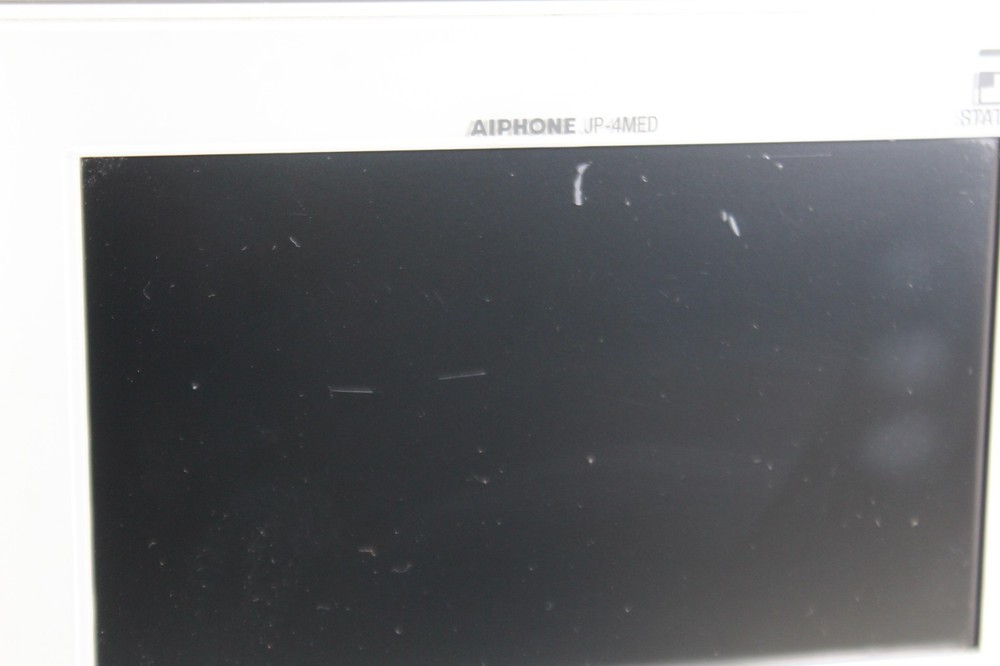 Aiphone JP-4MED Intercom 7-Inch Touchscreen Master Station w/ Handset & Mount