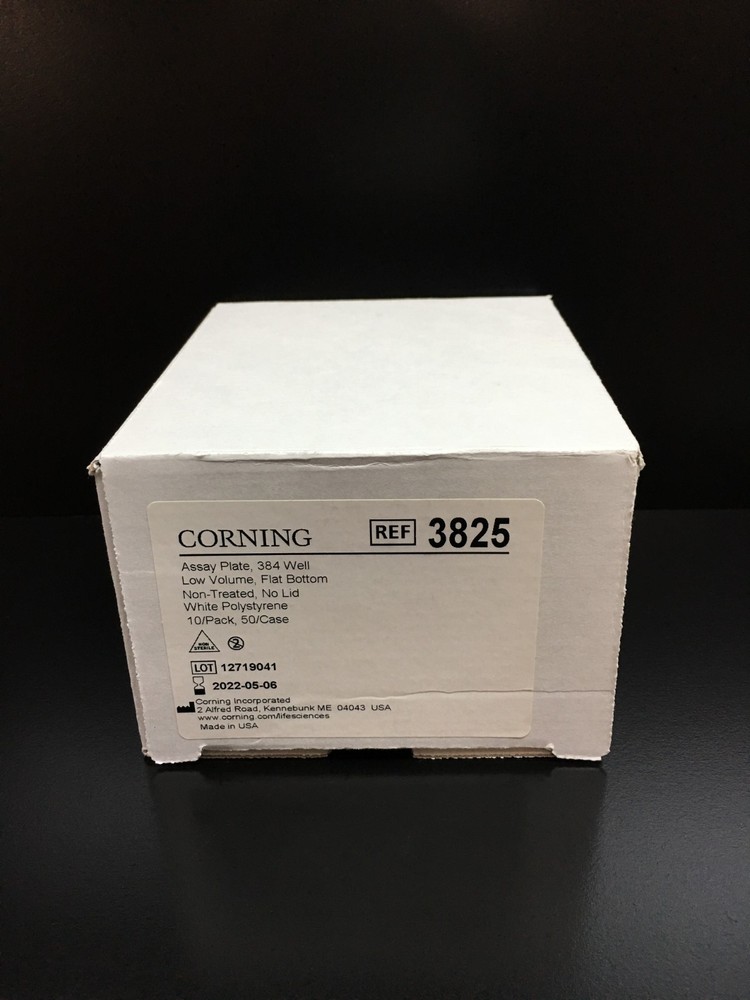 Corning REF 3825 Low Volume 384-well Microplate Lot 7 PCS