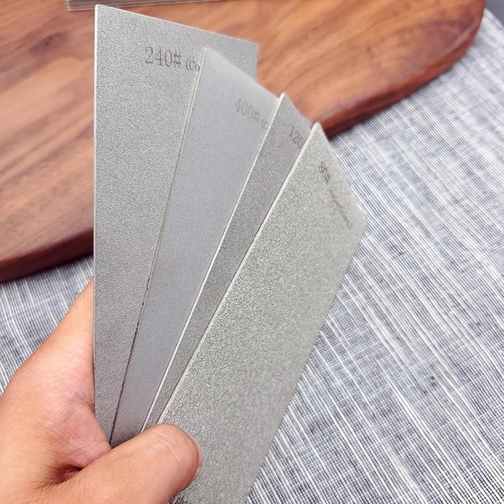 Diamond Sharpening Stone Set,Diamond Lapping Plate Coarse/Medium/Fine Grit Sharp