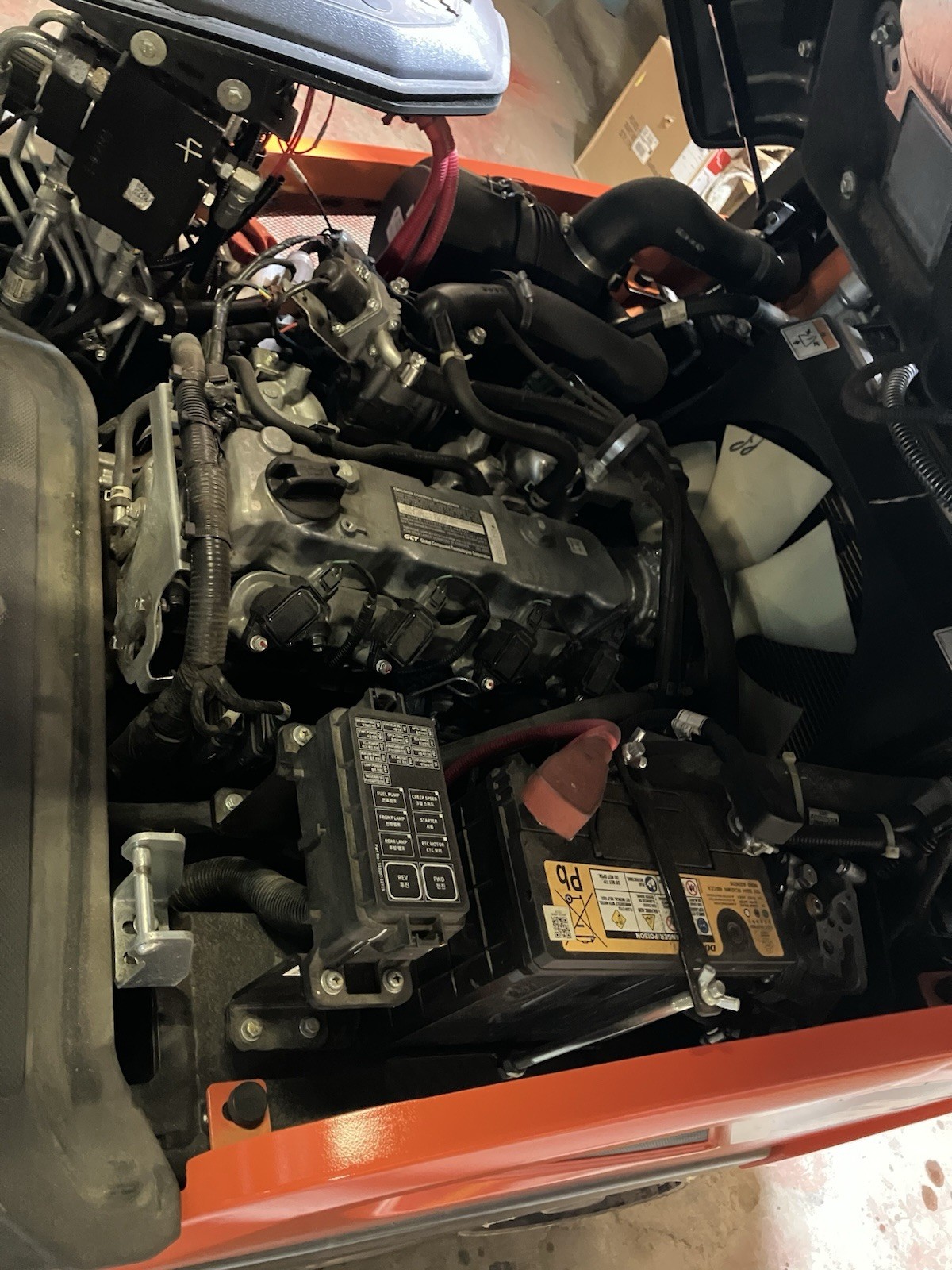 2023 Doosan 5000 LB Forklift With Side Shift and Triple Mast 4 Ways LPS Rated