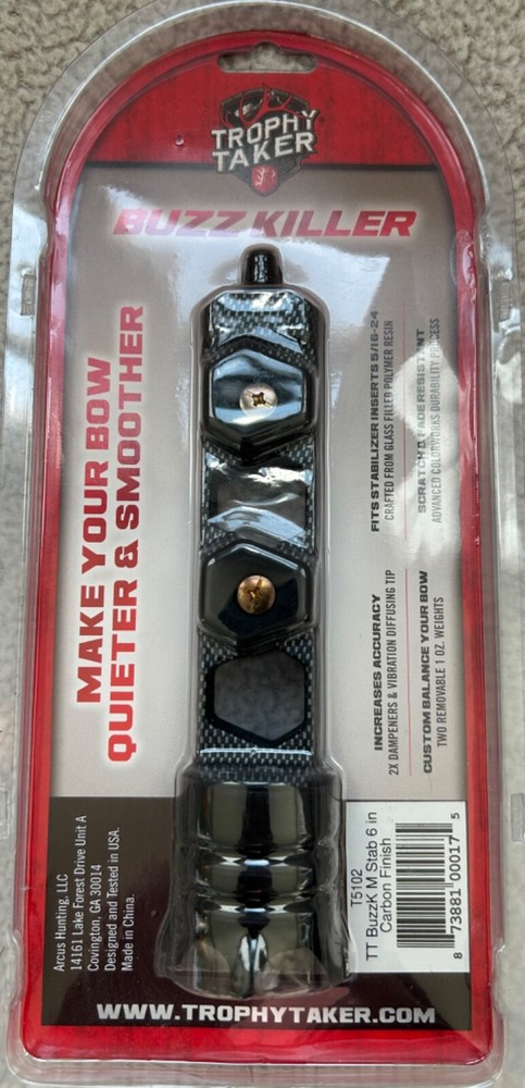 Trophy Taker Buzz Killer Stabilizer - Black (BB)