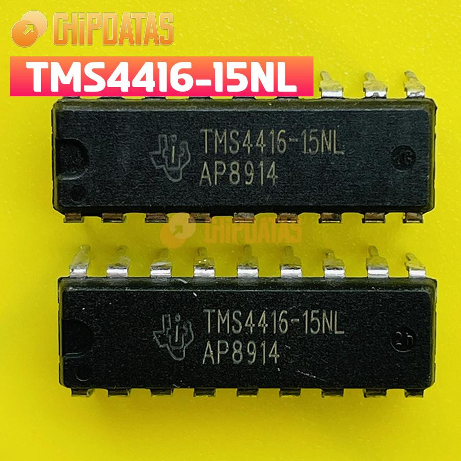 2PCS New  TMS4416-15NL DIP18 4 BIT DYNAMIC RAM