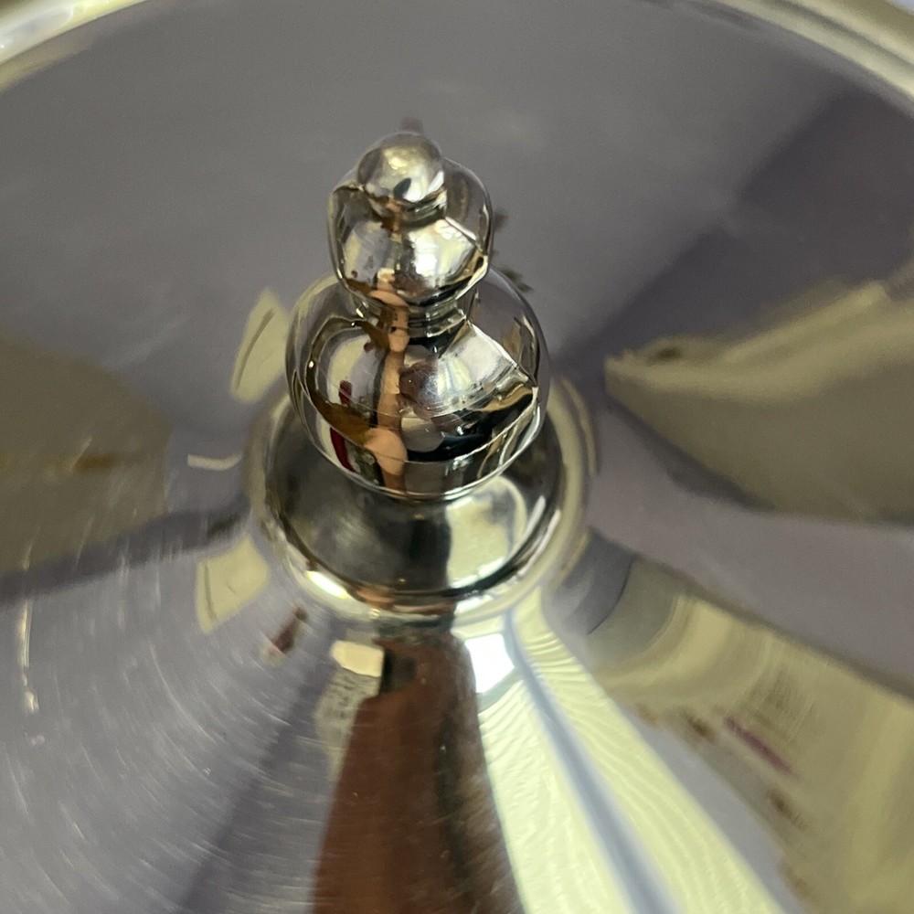 Art Deco Silver plated Soup Tureen or Chafing Dish Lid ONLY 9" Diameter