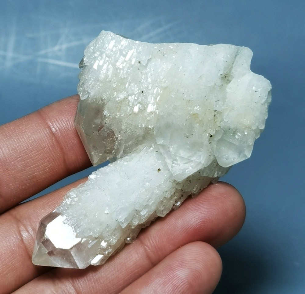 Rare Himalayan Quartz Crystal Cluster Specimen