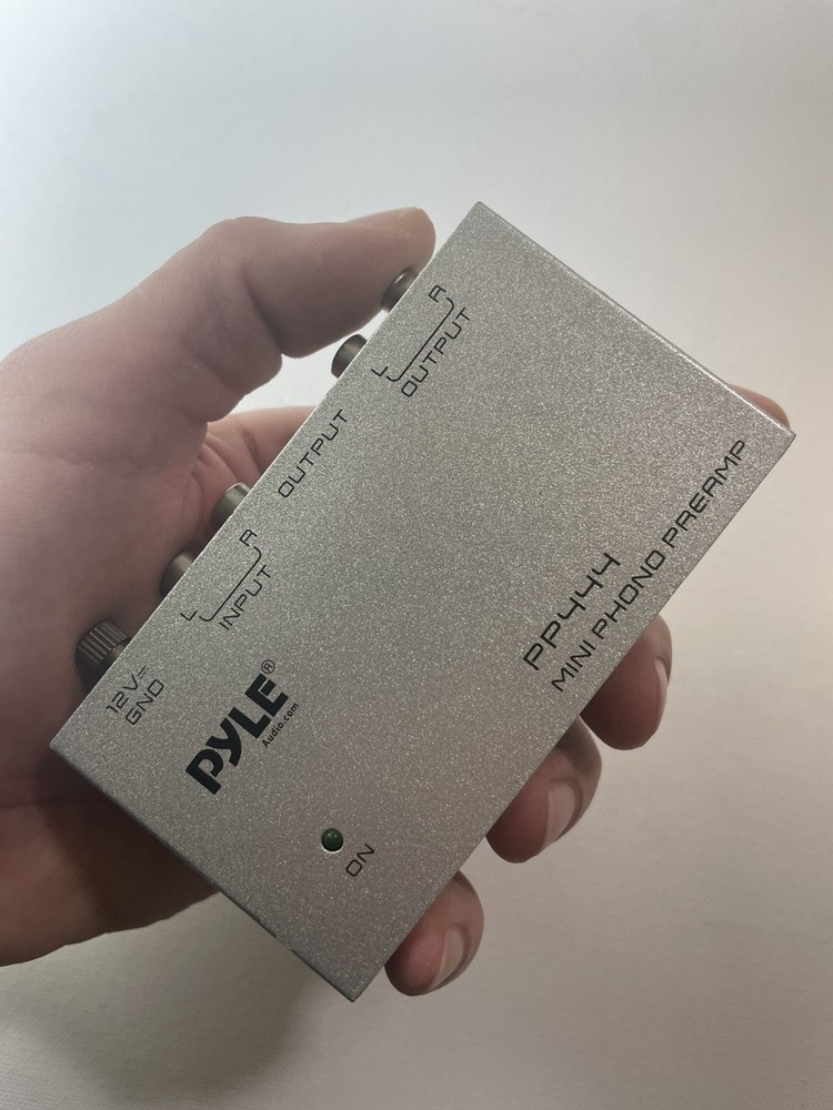 Pyle Pro PP444 Ultra Compact Phono Turntable Pre Amplifier
