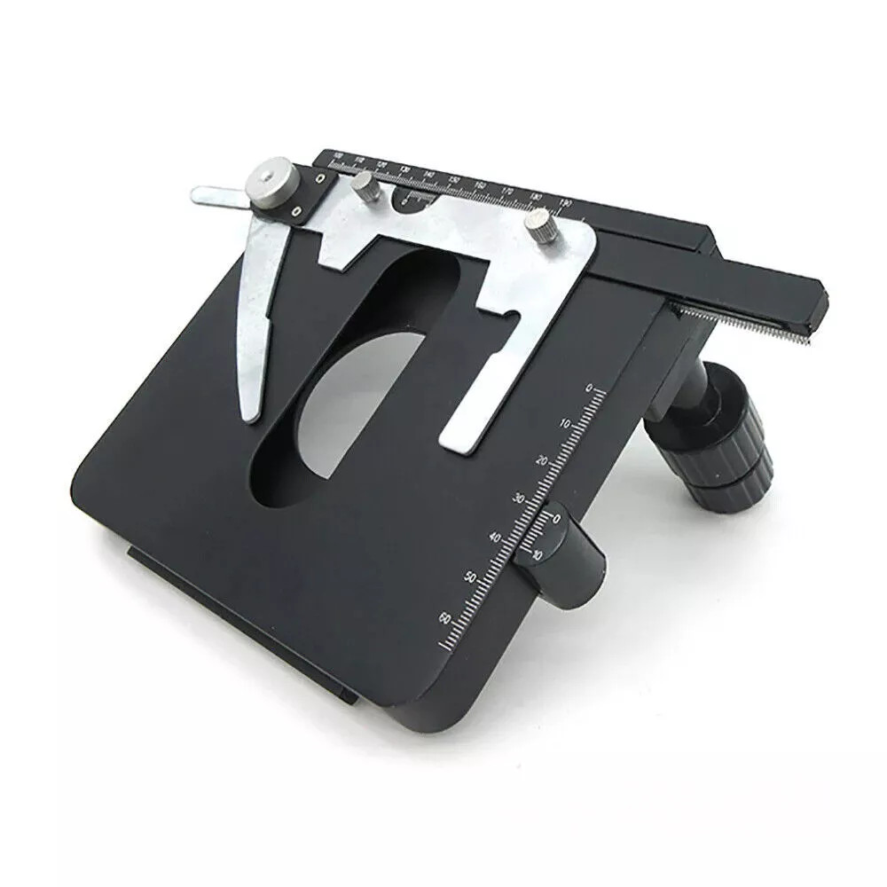 Biological Microscope Adjustable Double Layer Mechanical Stage Universal XY-Axis