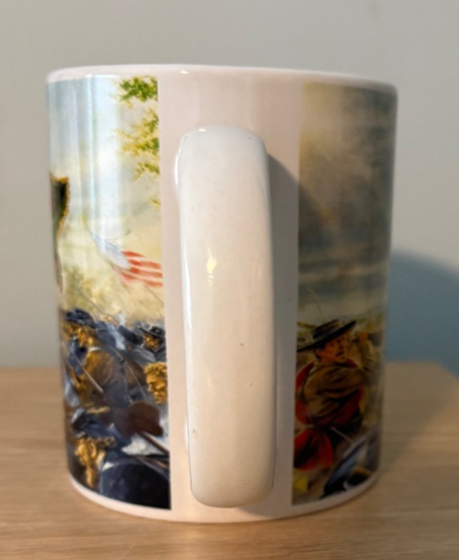 Fury at the Wall Picketts Charge Gettysburg July 3, 1863 Cup New