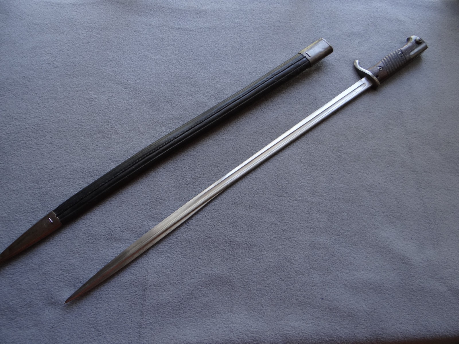 Scarce WWI Peruvian Model 1909 Quillback Bayonet Simson & Co. Suhl