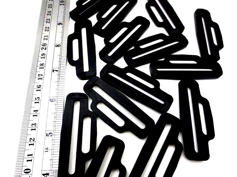 Strap Webbing Fastener For 2" & 1" Wide Straps, Durable Polyacetal