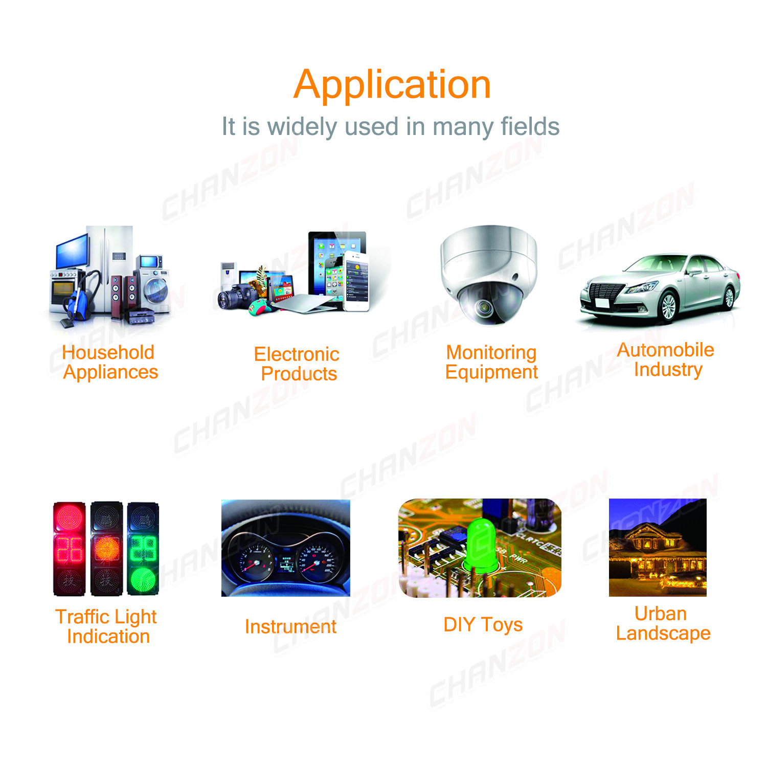 3mm 5mm 8mm 10mm UV LED Diode Red White RGB Lights Emitting Diode Electronics