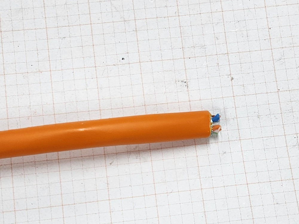 Commscope CS34R 23/4P Cat6 F/UTP WebTrak Riser Shield Network Cable Orange/100ft