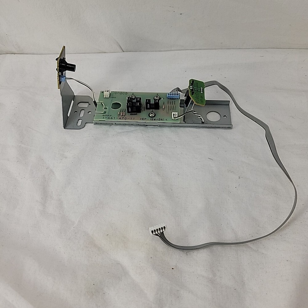 SONY CDP-CX255 Carousel 200 CD Changer Part Board & Sensor With Cable