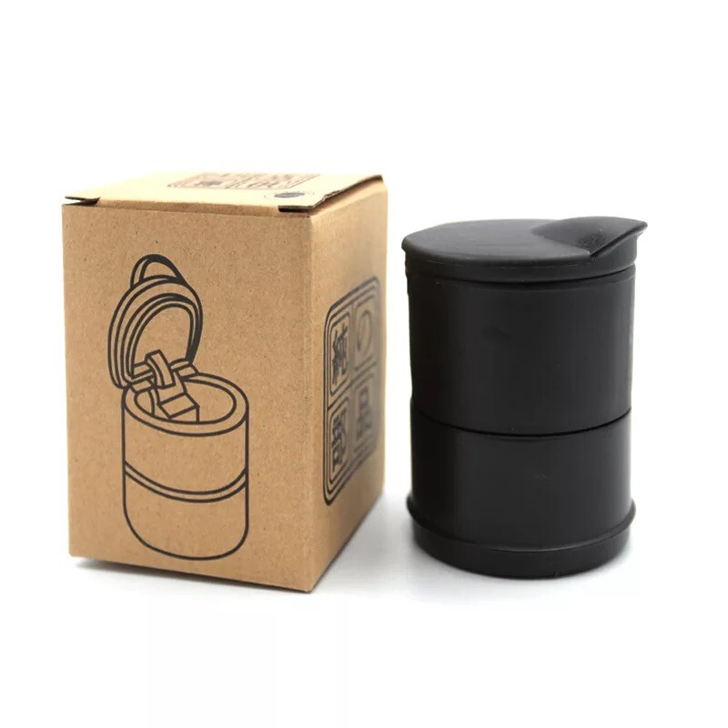 LED Auto Car Truck Cigarette Smoke Ashtray Ash Cylinder holder for Offiice/Home