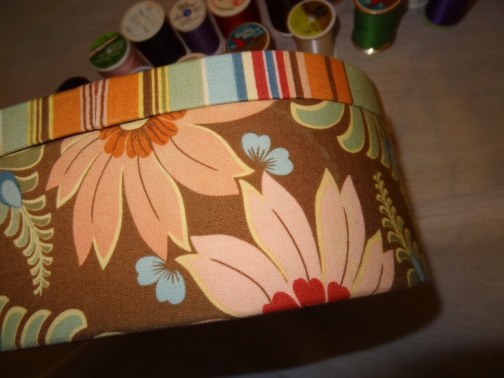 Sewing Box Mixed Lot 17 Thread Spools Different Colors Needles Bobbin