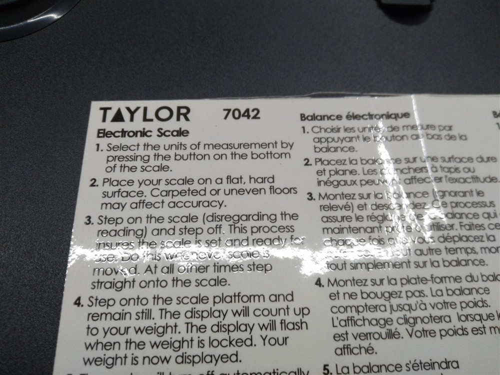 ⭐️⭐️⭐️⭐️⭐️ Taylor 7042T Digital Bathroom Scale