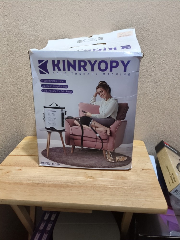 Kinryopy Cold Therapy Machine with Programmable Timer, Portable Ice Machine