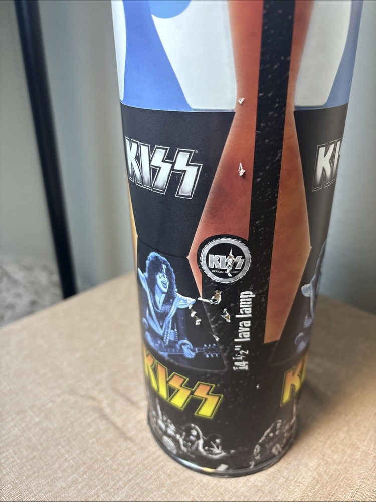 Tommy Thayer Kiss 2010 14 1/2” Lava Lamp Original Unopened Container New