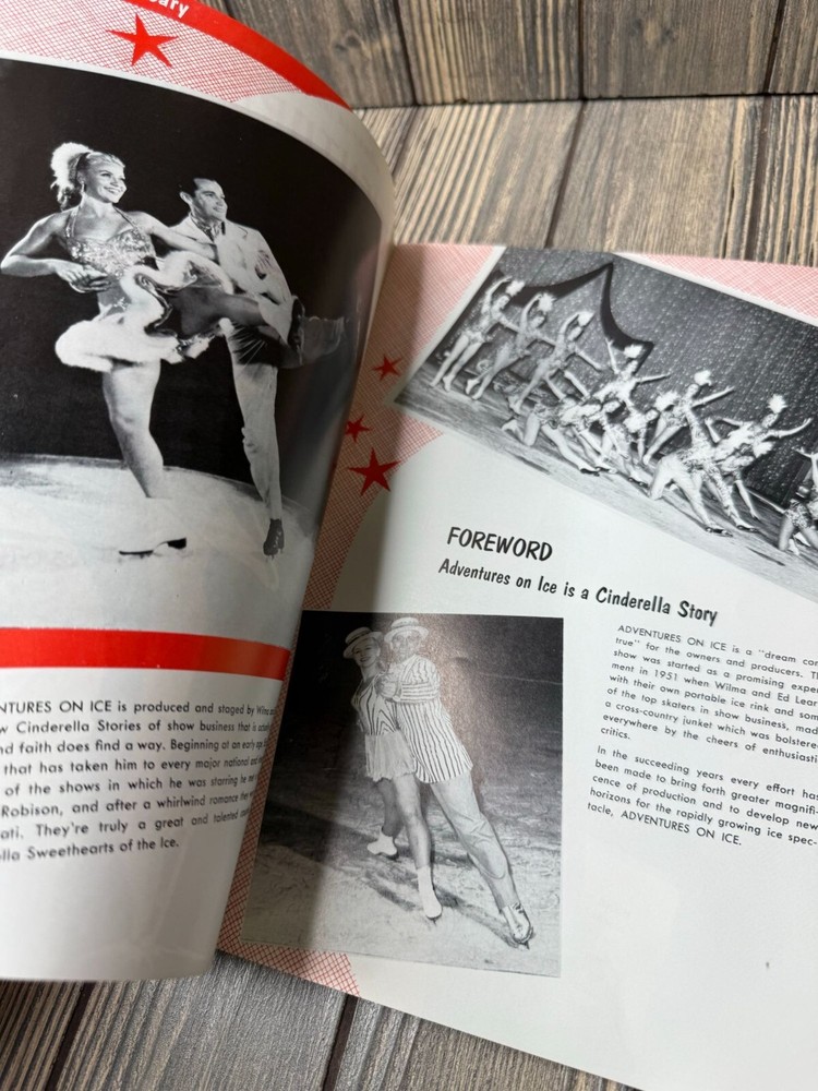 Wilma Ed Learys Adventures On Ice Souvenir Program